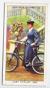 25 Lady Cyclist, 1896